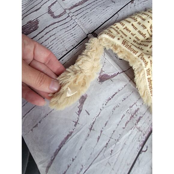 Disney Winnie The Pooh Story Lovey Plush Security Blanket Knotted Legs Flat 15" - Picture 2 of 9